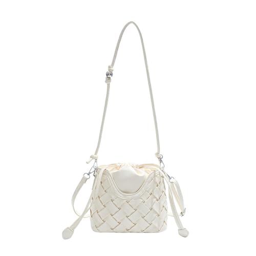 BEAUTYC Bags For Women Handgewebte Crossbody-Bag Damenhandtasche Eimer-Tasche von BEAUTYC