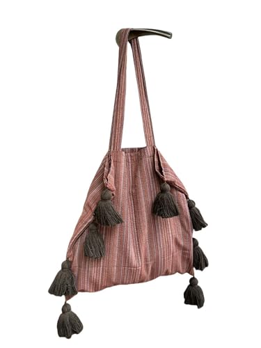 BEAUTYC Bags For Women Leinwand Mit Großer Kapazität Vielseitiger Casual Bag Umhängetasche-Bildfarbe BEAUTYC Bags For Women Leinwand Mit Großer Kapazität Vielseitiger Casual Bag Umhängetasche-Bildfarbe von BEAUTYC