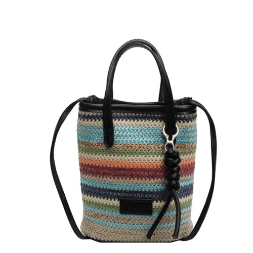 BEAUTYC Bags For Women Mobile Tasche, Lässig, Vielseitig, Einfach, Tragbar, Einzelner Schulter -Crossbody -Tasche-Schwarz von BEAUTYC