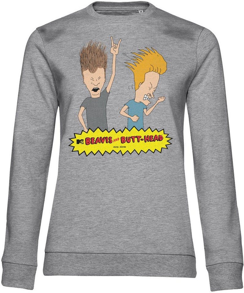 BEAVIS and BUTT-HEAD Rundhalspullover BEAVIS and BUTT-HEAD Rundhalspullover von BEAVIS and BUTT-HEAD