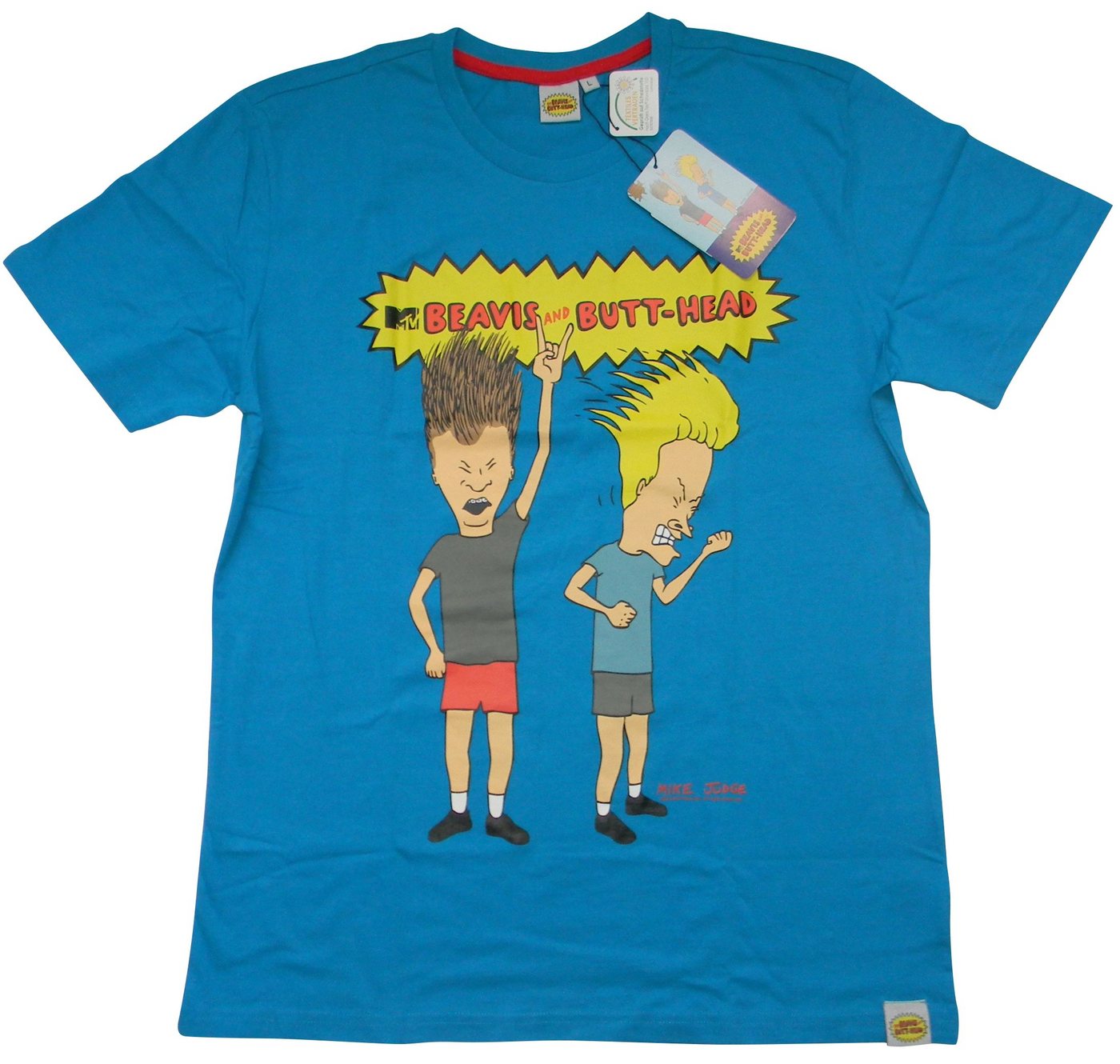 BEAVIS and BUTT-HEAD T-Shirt T-Shirt 'Angry' (Stück, 1-tlg., Stück) mit Frontprint von BEAVIS and BUTT-HEAD