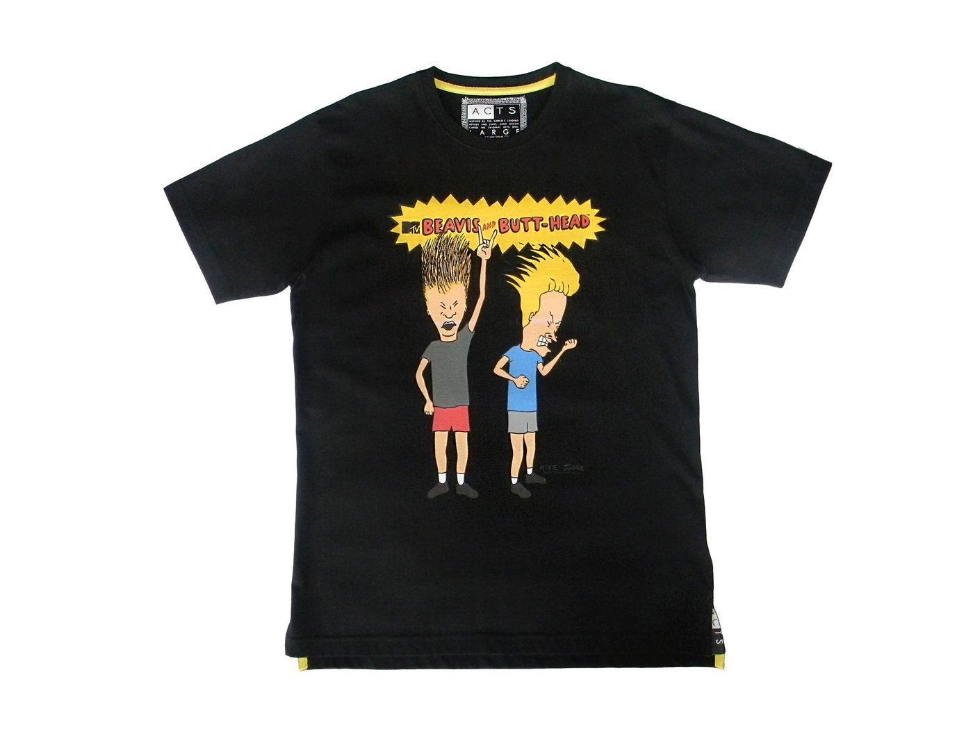 BEAVIS and BUTT-HEAD T-Shirt T-Shirt 'Angry' (Stück, 1-tlg., Stück) mit Frontprint von BEAVIS and BUTT-HEAD