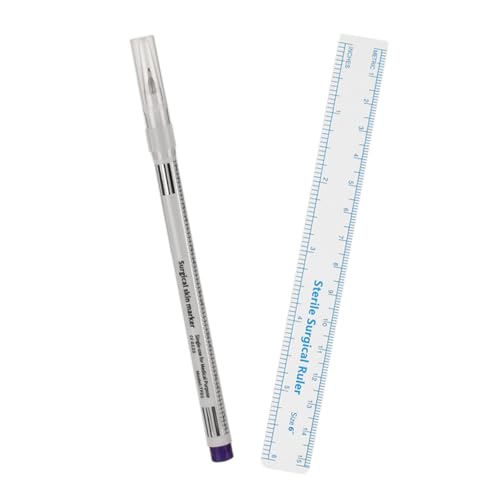 BEBEMOKO 1 Set Augenbrauenstift Augenbrauenstift Tattooing Mapping Tool Multifunktionsstift Brow Mapping Stift Tätowieren Make-up Stift Einfacher Ölstift Kunststoff von BEBEMOKO