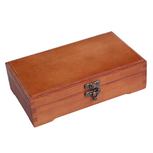 BEBEMOKO 1stück Multifunktionales Stifteaufbewahrungssystem Aus Holz Rechteckige Schreibtisch-Organizer-Box Für Schüler Und Bürobedarf Für Stifte Radiergummis Und Mehr von BEBEMOKO