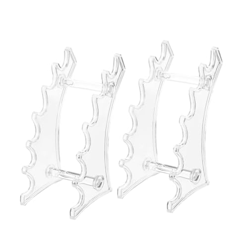 BEBEMOKO 2stücke Acryl Augenbrauenstift Rack Make-up Shop Eyeliner Halter Lippenstift Organizer Für Einzelhandelsgeschäfte Und Einkaufszentren Kompaktes Und Leichtes Design Zur Präsentation von BEBEMOKO