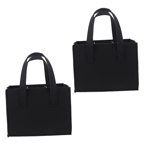 BEBEMOKO 2stücke Tragetasche Für Weinflaschen Wiederverwendbare Filztasche Für Flaschen Multifunktionale Weinflasche Aufbewahrungstasche Für Partys Und von BEBEMOKO