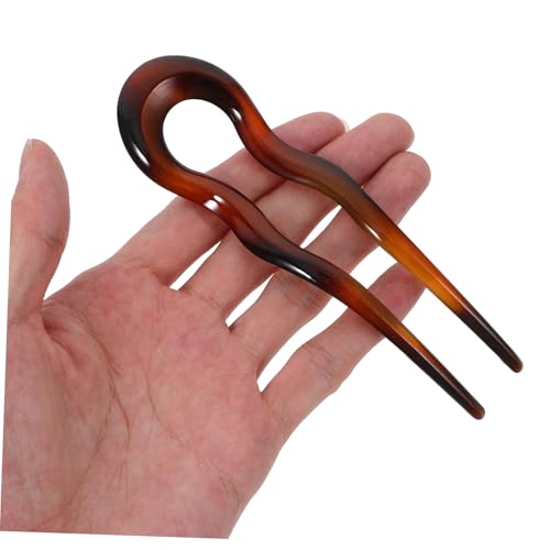 BEBEMOKO 3 Stück Retro U förmige Haarnadeln Große Vintage French Hair Pins für Damen Haarstyling Hochsteckfrisuren Elegant Vielseitig für Alltag und Festliche Anlässe von BEBEMOKO