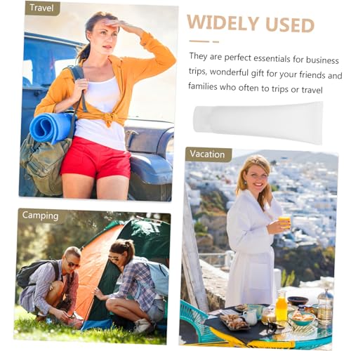 BEBEMOKO 5 Stück Reise Flaschen Nachfüllbar Squeeze Flasche für Shampoo Gesichtsreiniger Handcreme Bodylotion Bpa Frei Kompakt Langlebig Geeignet für Reisen Sport Outdoor von BEBEMOKO