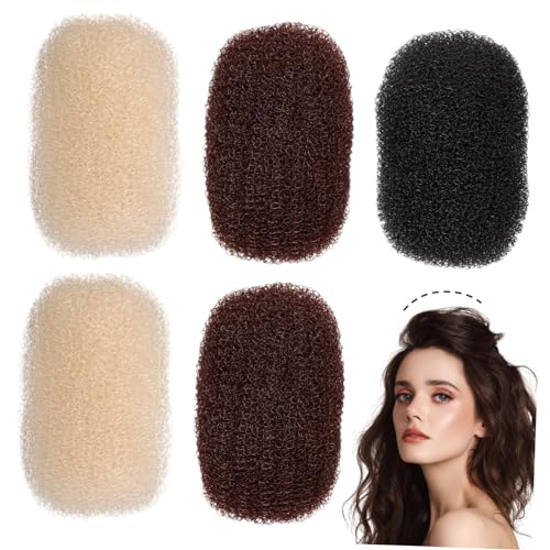 BEBEMOKO 5 Stück Teiliges Haarklammern für Volumen Unsichtbare Wiederverwendbare Haarbasis clips für Frauen Atmungsaktive Bequeme Haarklemme zur Haarverdichtung für Ponytail und Locken von BEBEMOKO