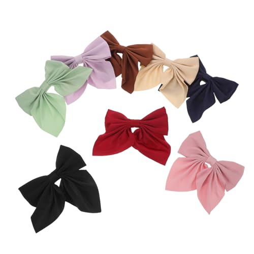 BEBEMOKO 8 Stück Japanische Haar Accessoires Schleife Haarnadeln Schleifen Mädchen Mädchenschleifen Mit Clips Mädchenschleifen Schleife Für Haare Damen Haarschleifen Für Frauen von BEBEMOKO