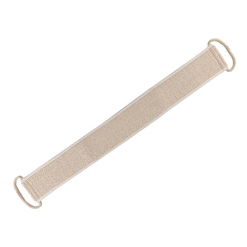 BEBEMOKO Back Pulling Peeling Handtuch aus Langlebigem Effektives Körperpeeling und Hauterneuerung Praktische mit Griff für Einfache Rückenreinigung bei Dusche und Bad Unisex Geeignet von BEBEMOKO