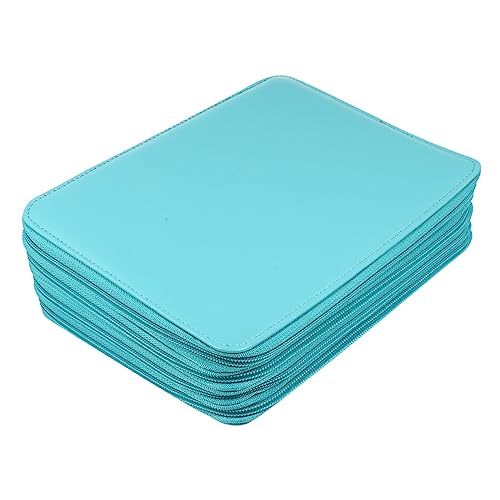 BEBEMOKO Portable Art Pencils Pouch Mit Multi-Pocket-Design Für Künstler Große Kapazität Himmelsblau Für Zeichnungs Und Malbedarf von BEBEMOKO