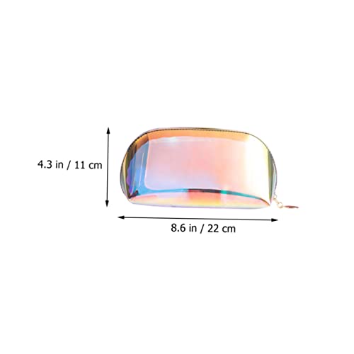 BEBEMOKO Halbtransparente TPU Kulturtasche Groß Kosmetiktasche Damen Reise Make up Organizer Leicht und Langlebig mit Großem Stauraum und Durchsichtigem Design von BEBEMOKO