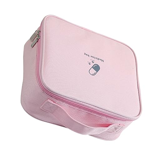 BEBEMOKO Reiseapotheke Tragbare Aufbewahrungstasche Aus Oxford Erste-Hilfe-zubehör Notfallwerkzeuge Und Medikamente Für Reisen Und Outdoor-aktivitäten von BEBEMOKO