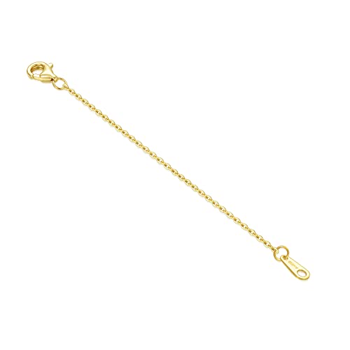 BEBEWO Kettenverlängerung 585 Gold Halskette Armband Verlängerungskette Gelbgold Kettenverlängerung für Damen von BEBEWO