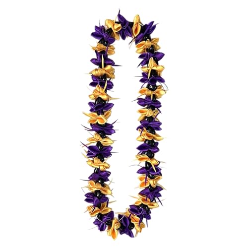 BEBIKR Halsketten für Frauen – Halskette für Abschlussfeiern, elegante Blumen-Halsketten, geeignet für Abschlussfeiern und Festivals, 91 cm, Terylen von BEBIKR