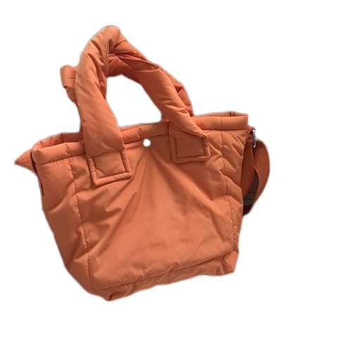 BEBIKR Unterarmtaschen für Damen, süße Schultertasche, Kuriertasche, Handtasche, modische Umhängetasche, Orange von BEBIKR