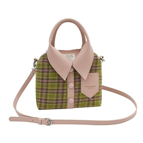 BEBIKR Unterarmtaschen für Damen, trendige Tasche in Kleiderform, Crossbody-Taschen für Mädchen, Frauen, kleine Handtasche, vielseitige PU-Geldbörse, rose von BEBIKR