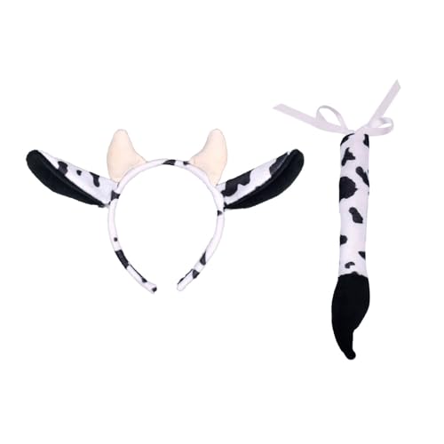Frau Cartoon Kuh Ohr Stirnband Mit Schwanz Set Haarband Animes Charakter Auftritte Live Übertragung Kopfbedeckung Kuh Ohr Stirnband Erwachsene Kuh Ohr Stirnband Schwanz Frau Cartoon Kuh Ohr Stirnband Mit Schwanz Set Haarband Animes Charakter Auftritte Live Übertragung Kopfbedeckung Kuh Ohr Stirnband Erwachsene Kuh Ohr Stirnband Schwanz von BEBIKR