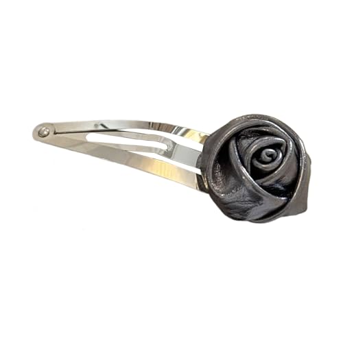 Mädchen Haarspange Mit Rose Damen Kind Haarspange Rosen Kopfschmuck Haarspangen Blumenform Süße 2000er Jahre Mädchen Haarnadel Rosen Haarspange Bulk von BEBIKR