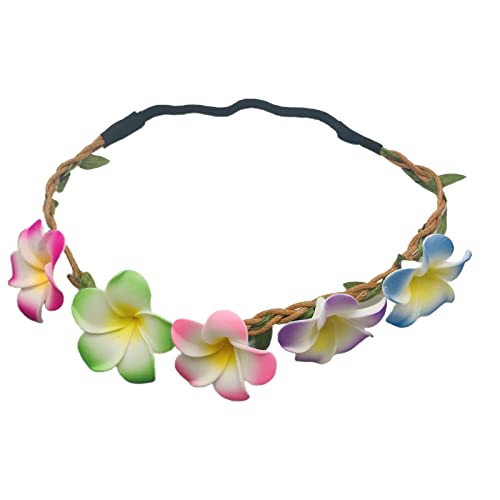 Plumeria Haarreif, Brautschmuck, Vintage-Stil, wunderschönes Haarband für Braut, Junggesellinnenabschied, künstliche Blume, Braut-Kopfschmuck von BEBIKR