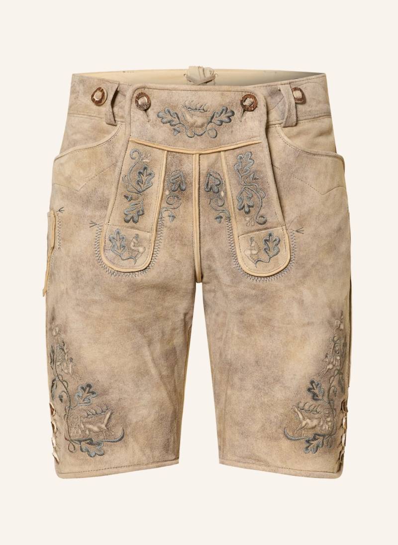 Beckert Trachten-Lederhose Lustenau braun von BECKERT