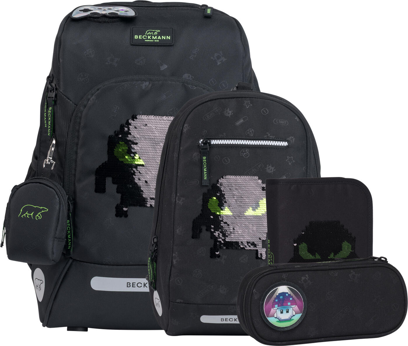 BECKMANN NORWAY - Active Air FLX 6-teiliges Set, Pixel Black von BECKMANN NORWAY