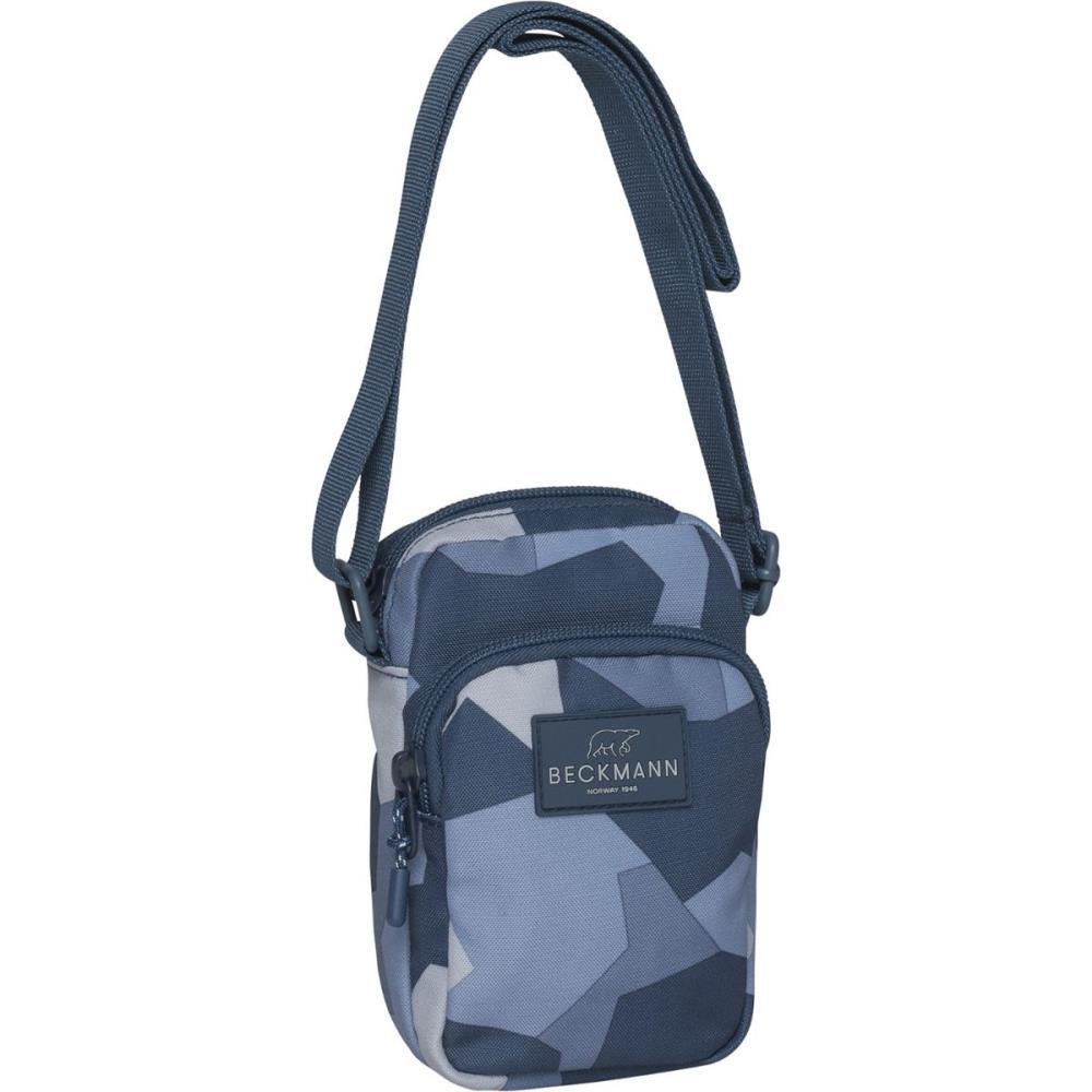 BECKMANN NORWAY - Beckmann Sport Crossbody Bag Blue Camo Umhängetasche blau von BECKMANN NORWAY
