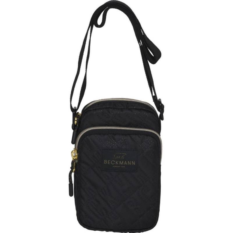 BECKMANN NORWAY - Beckmann Sport Crossbody Black Gold Umhängetasche schwarz von BECKMANN NORWAY