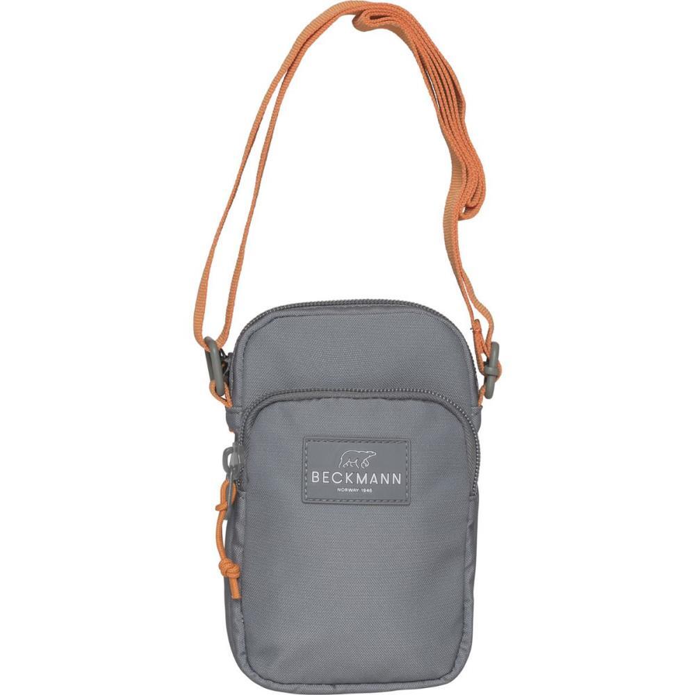BECKMANN NORWAY - Beckmann Sport Crossbody Green Orange Umhängetasche grau von BECKMANN NORWAY