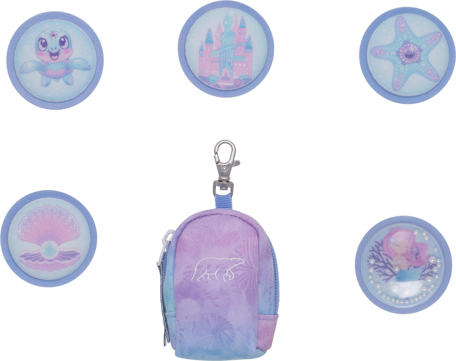 BECKMANN NORWAY - Classic 6-teiliges Set, Seashell Light Purple von BECKMANN NORWAY