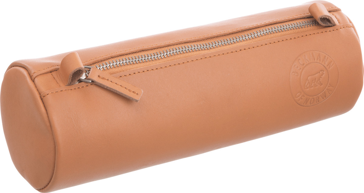 BECKMANN NORWAY - Grosses Lederetui - Nature Natur - Gr. - L von BECKMANN NORWAY