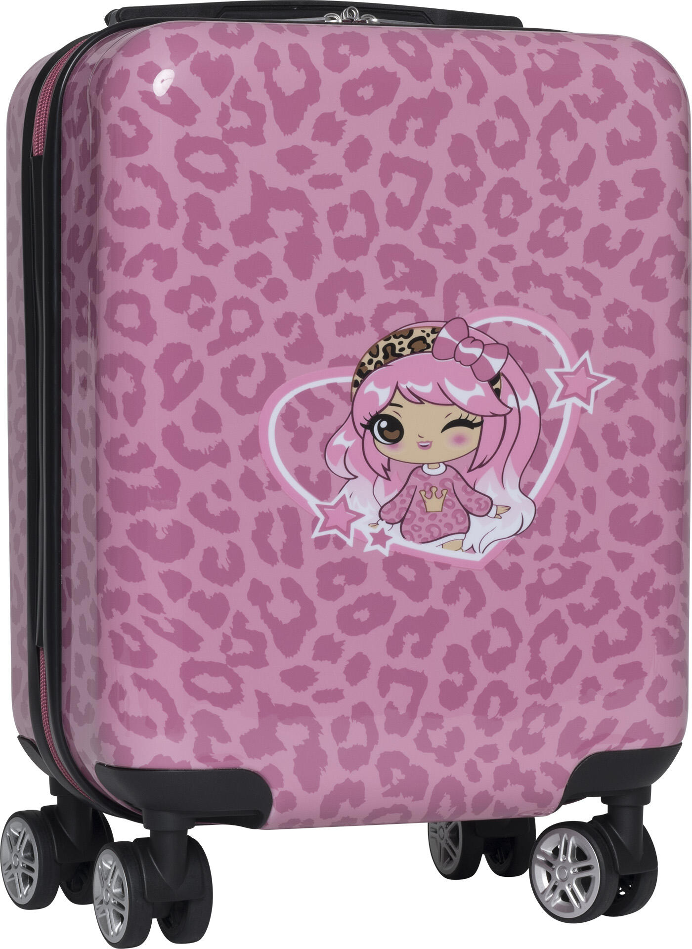 BECKMANN NORWAY - Kinderkoffer Hartschalenkoffer, Furry Pink von BECKMANN NORWAY