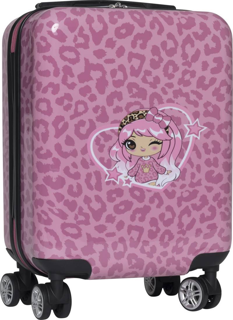 BECKMANN NORWAY - Kinderkoffer Hartschalenkoffer, Furry Pink von BECKMANN NORWAY