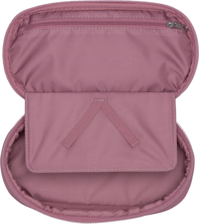 BECKMANN NORWAY - Ovales Schlamperetui Sport, Padded Heart Rose Rose von BECKMANN NORWAY