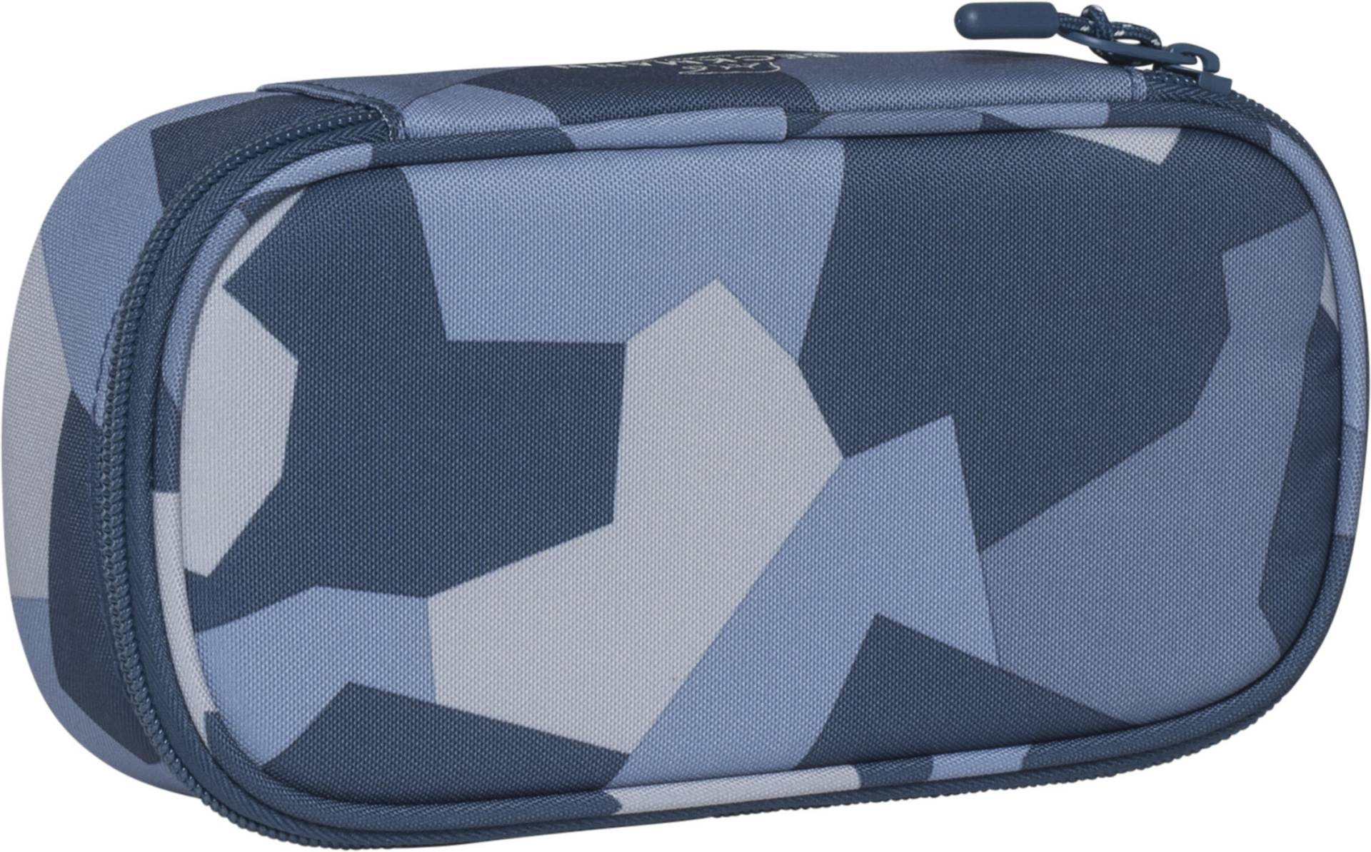 BECKMANN NORWAY - Ovales Schlamperetui Sport Junior, Blue Camo von BECKMANN NORWAY