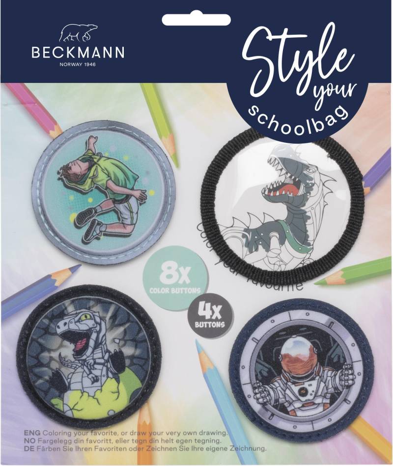 BECKMANN NORWAY - Packung mit Buttons, Black von BECKMANN NORWAY