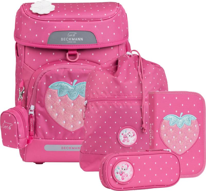 BECKMANN NORWAY - Plus Air 6-teiliges Set, Strawberry Dark Blue von BECKMANN NORWAY