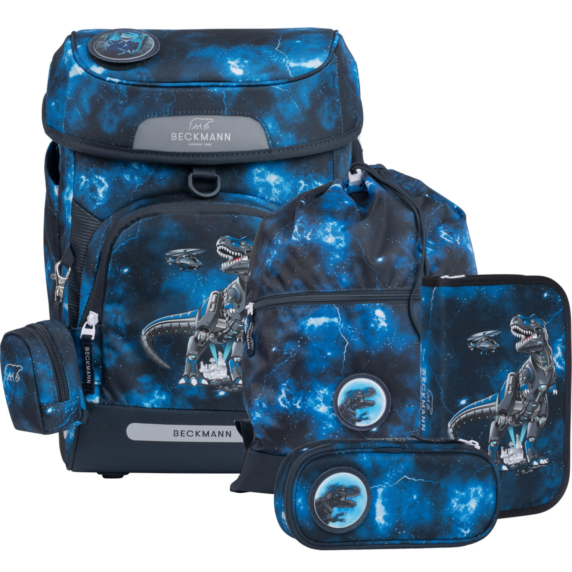 BECKMANN NORWAY - Plus Air 6-teiliges Set, Tech Rex Black von BECKMANN NORWAY