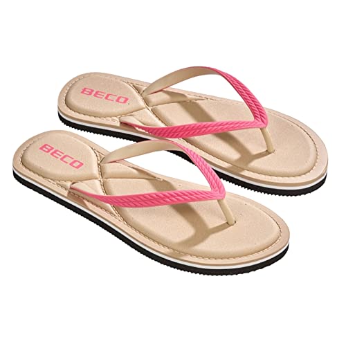 BECO Damen Flip Flops-90632 Flipflops, Pink, 39 EU von Beco