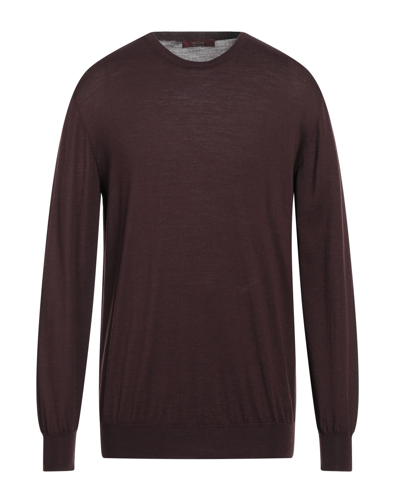 BECOME Pullover Herren Bordeaux von BECOME