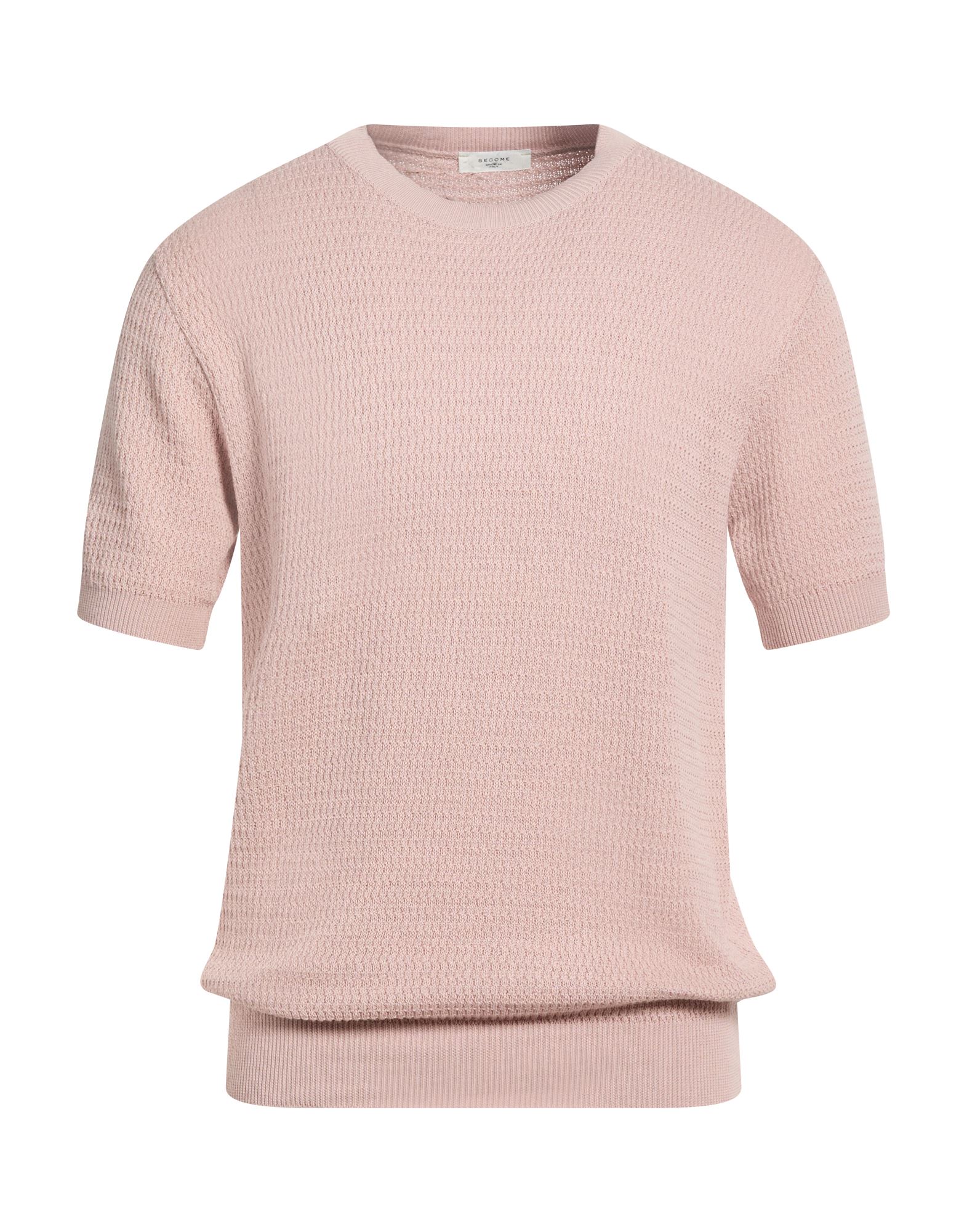 BECOME Pullover Herren Hellrosa von BECOME