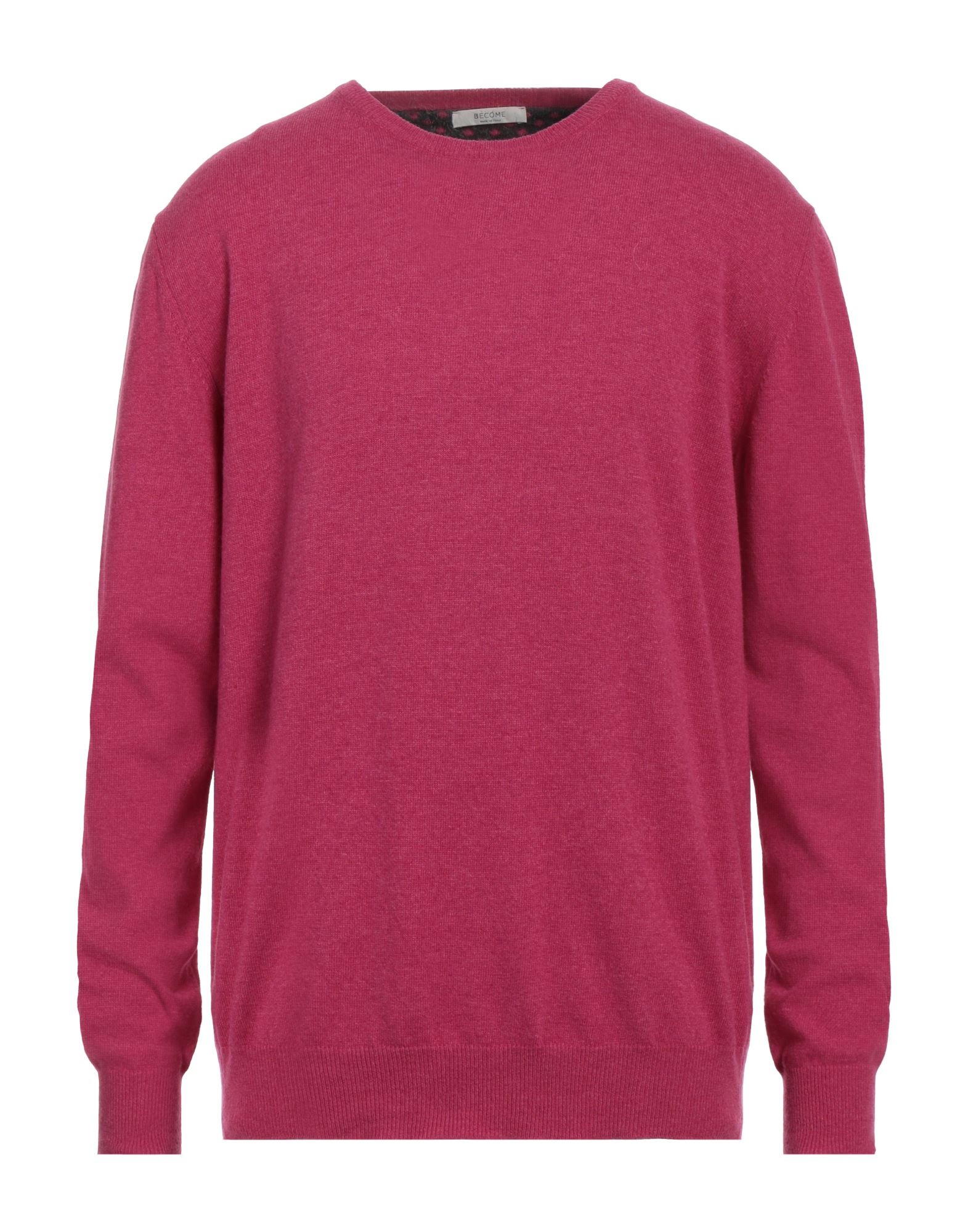 BECOME Pullover Herren Magenta von BECOME