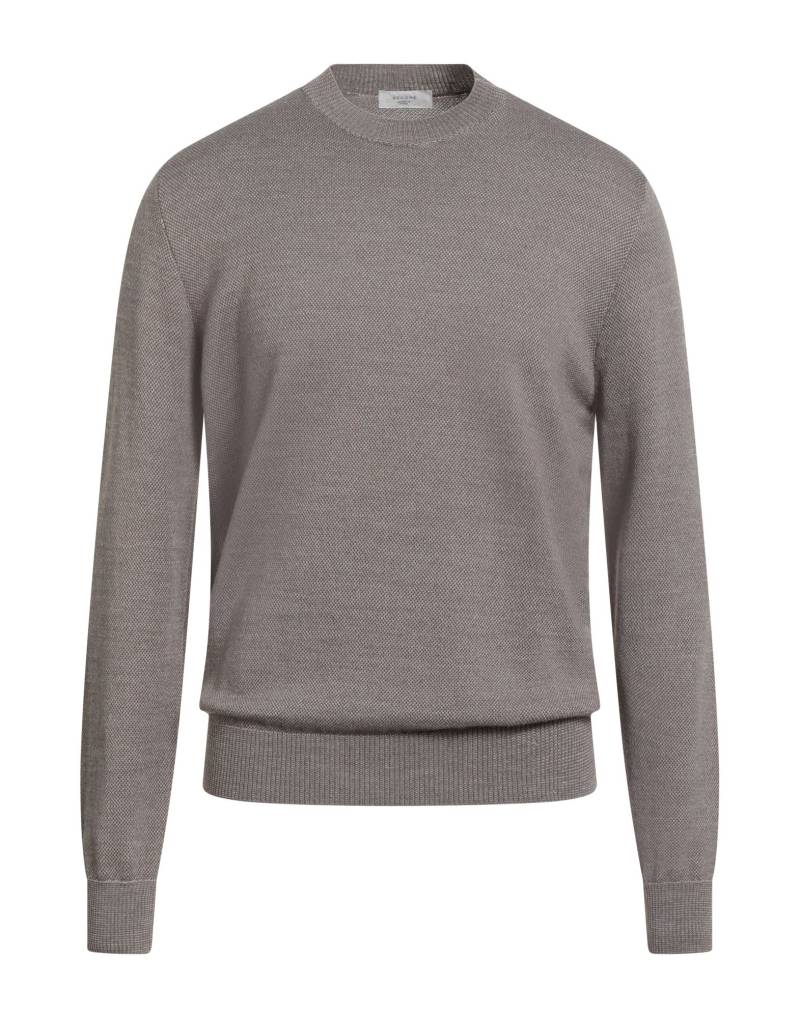 BECOME Pullover Herren Maulwurfsgrau von BECOME