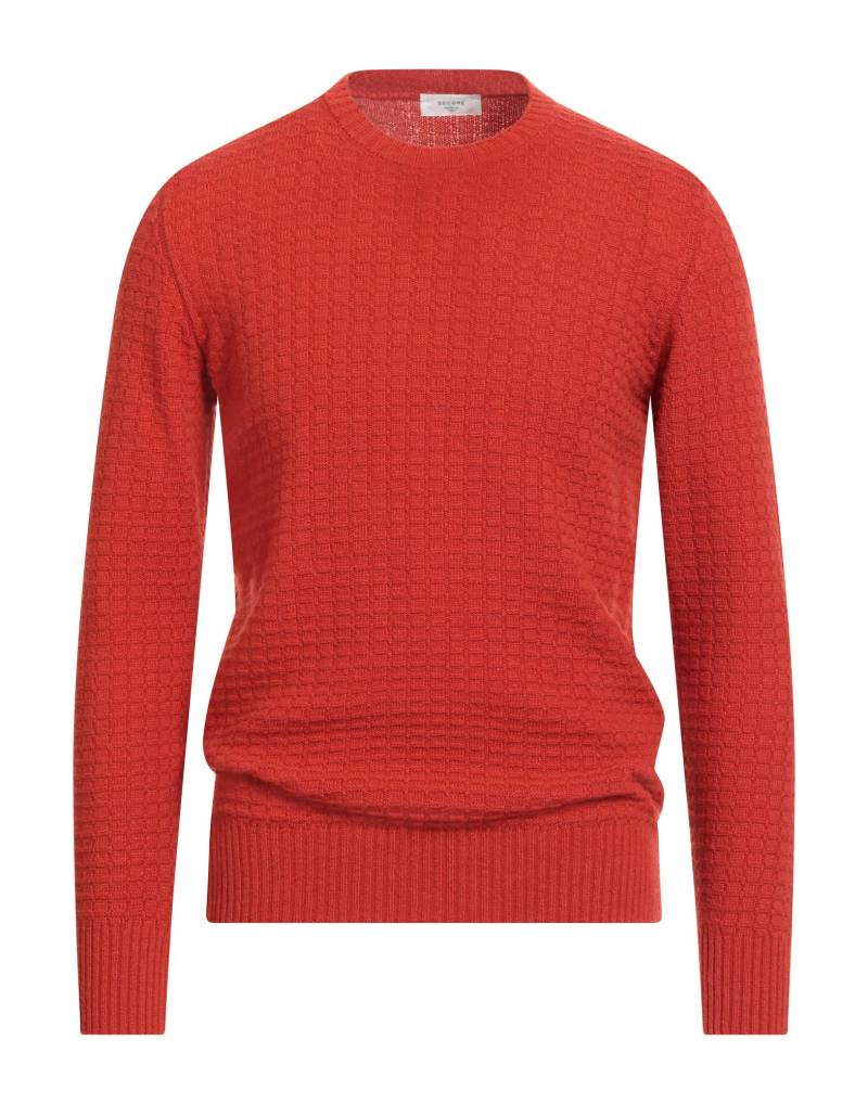 BECOME Pullover Herren Ziegelrot von BECOME