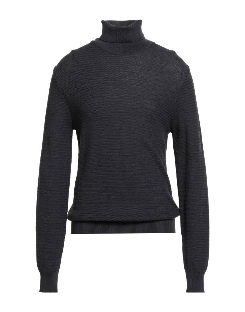 BECOME Rollkragenpullover Herren Braungrau von BECOME