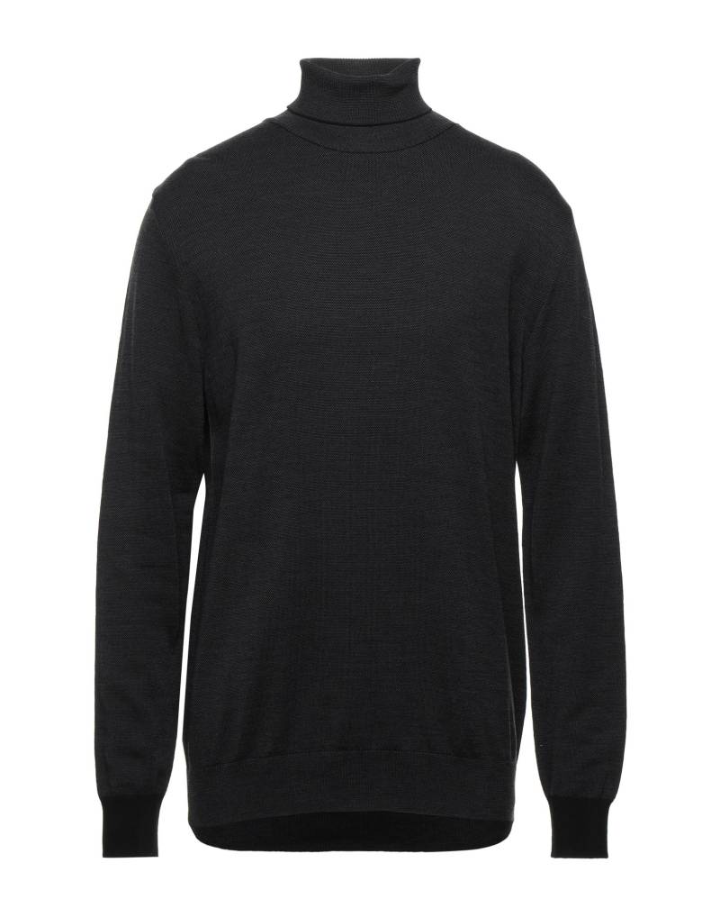 BECOME Rollkragenpullover Herren Braungrau von BECOME