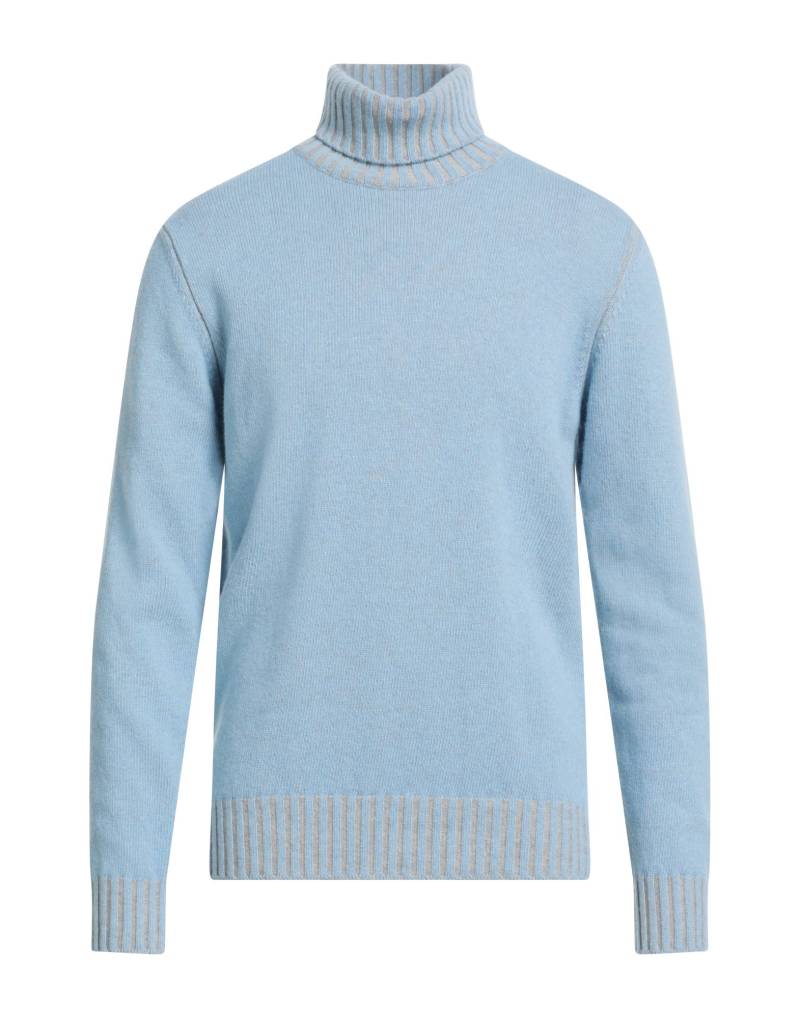 BECOME Rollkragenpullover Herren Himmelblau von BECOME