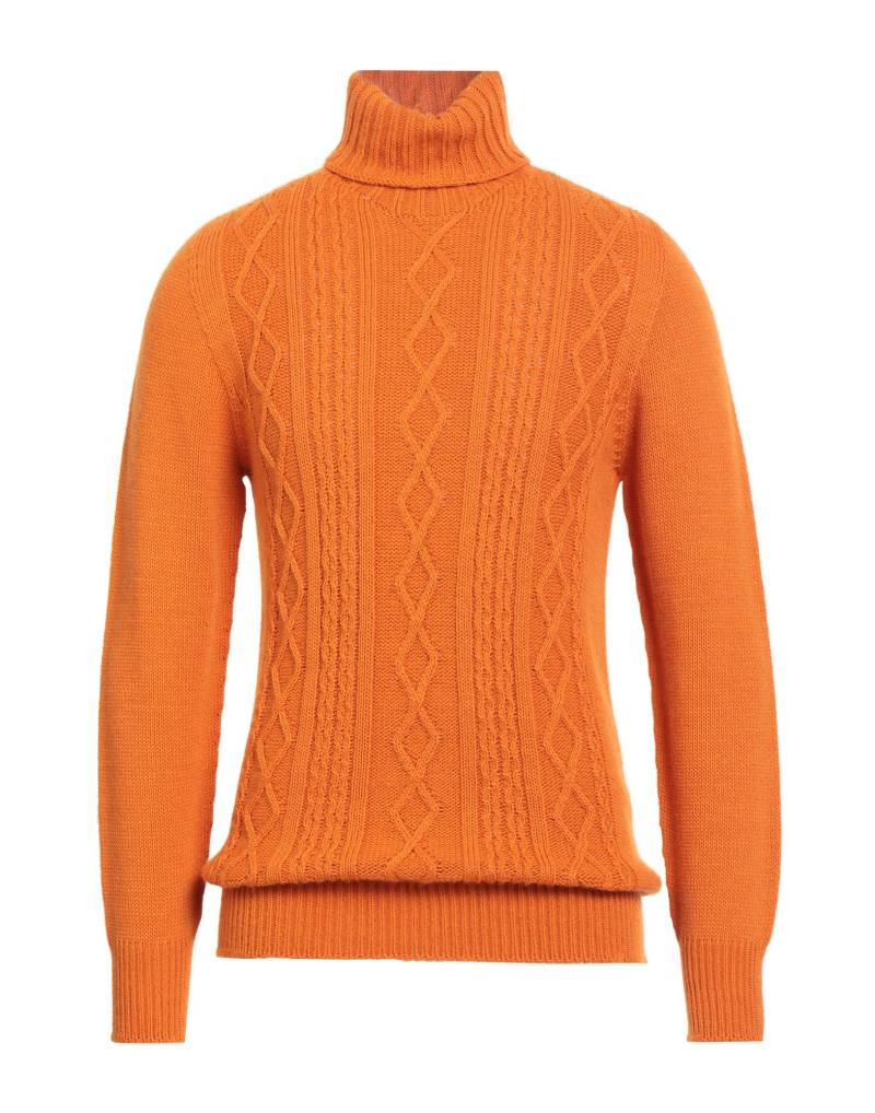BECOME Rollkragenpullover Herren Orange von BECOME