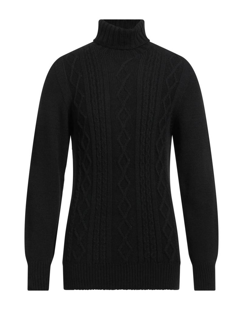 BECOME Rollkragenpullover Herren Schwarz von BECOME